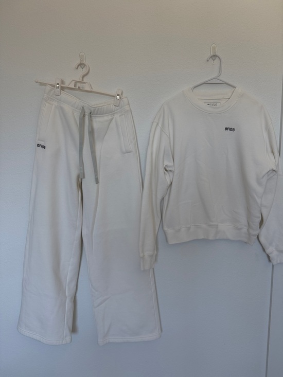 Figs Sweaters - Figs white sweatsuit